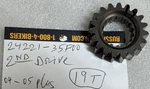 24221-35F00 New Takeoff Oem Suzuki GSX-R600 04/05 Plus Gear, 2ND Drive (NT:19). Fixed Price $85.00.