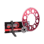Primary Drive Alloy Sprocket 420 Chain Kit Set Red Fits Honda CRF150R Expert. Fixed Price $81.06.