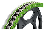 Bikemaster 520 Bmxr Series Sealed Chain Green 120 Link (197454). Fixed Price $125.16.