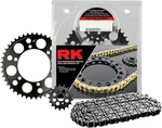 Rk Chain And Sprocket Kit Natural '24-25 Scrambler 400 (7104-160EX). Fixed Price $202.26.