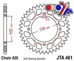 Rear Sprocket Alloy Black, JTA461.54BLK 7075-T6 Aluminium,. Fixed Price $51.70.