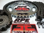 2006-2020 Yamaha Yzf- R6 Jt 525 X1R3 X-ring Silver Oem Chain And Sprockets Kit. Fixed Price $149.95.
