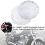 Turn Signal Light Lens Cover For Suzuki Cruisers Intruder 1400 VX800 Clear #8. Fixed Price $12.99.