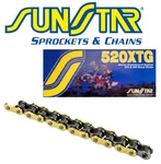 SS520XTG-114G Chain Sunstar Cagiva Wmx 125 1989 1992. Fixed Price $136.34.
