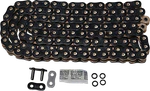Ek Sportbike Chain For Links Black/gold 520ZVX3-120KG. Fixed Price $169.19.