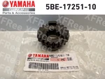 Yamaha Genuine 2000-2018 YZ250 Gear 5TH Wheel 5BE-17251-10-00 Oem. Fixed Price $100.00.