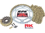 1988-1993 Suzuki GSX1100F Katana Rk Xre 530 Gold Xring Oem Chain & Sprockets Kit. Fixed Price $249.95.