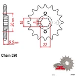 Sprockets JTF337.12 12T Steel Front. Fixed Price $19.65.
