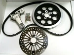 Fat Tire 180/200MM Conversion Kit Fbi Usa Bagger Belt Drive Pulley Harley 96-99. Fixed Price $694.97.