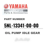 Yamaha Genuine Oem Parts Oil Pump Idle Gear 5NL-13341-00-00 For WR250F. Fixed Price $64.49.