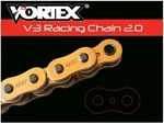 Vortex 520 Pitch SX3 Chain 114 Links Ducati Honda Kawasaki Suzuki Yamaha Gold. Fixed Price $157.21.