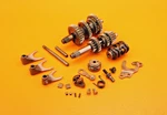 2003 - 2004 Yamaha YZ125 Transmission Set Main Counter Shaft Gears Forks Drum. Fixed Price $399.99.