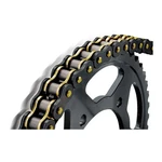 Bikemaster X-ring Chain Black/gold, Links 530BMXR-120/BG. Fixed Price $179.99.
