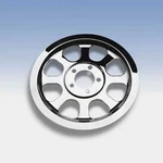 Chrome Pulley Cover Insert For Harley Softail 2000-06 Hd# 91347-00 25425. Fixed Price $49.99.
