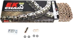 Ek Sportbike Chain For Links Gold 525ZVX3-120G. Fixed Price $198.89.