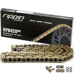 RPN420MX Premium Gold O-ring Chain For Surron, Talaria & E-ride Pro Ss (112). Fixed Price $59.00.