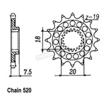 Sprockets - JTF326.12. Fixed Price $13.05.