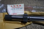 Honda Genuine CB550F Main Shaft Gear Box 23210-374-000 Nos. Fixed Price $73.87.