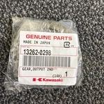 Kawasaki Oem Gear Output 2ND 30T 13262-0298 KX80 KX85-II Big Wheel KX100. Fixed Price $40.00.