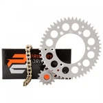 Primary Drive Alloy Kit & Gold X-ring Chain Silver Rear Sprocket 1021390258. Fixed Price $140.79.