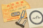Nos Honda CR125 MR175 Elsinore XL185 XR185 Drive Chain Master Link. Fixed Price $9.69.
