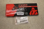 New Tusk Gold Plated Race Chain TK428MX-124 8449 M6. Fixed Price $29.11.