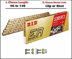 D.i.d Did 520 ERT3 Non-sealed Drive Chain Gold With Clip Or Rivet Master Link. Fixed Price $126.20.