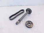 2002-2005 Yamaha Road Star 1700 Warrior Transfer Middle Drive Gears & Chain Set. Fixed Price $179.99.