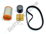 Ducati Monster 1200 Full Service Kit Timing Belt Spark Plug Air/oil Filter. Fixed Price $229.99.