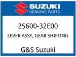 Suzuki Oem Part 25600-32E00 Lever Assy,gear Shift. Fixed Price $59.47.