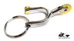 Roping Spur Key Chain W/stainless Ring Western Novelty Gift New. Fixed Price $5.00.