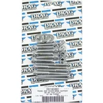 Drag Chrome Knurled Transmission End Cover Bolt Kit 4 Harley Big Twin Models. Fixed Price $44.05.