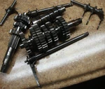 1989 Suzuki Atv Quadsport Engine Transmission Gears Shift Fork Drum. Fixed Price $149.74.