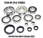 YZ250 Transmission Shaft Bearings & Seals Kit 99-22. Fixed Price $79.95.