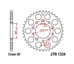 Jt Steel Rear Sprocket 530 41T For Honda CB1100F Super Sport 1983. Fixed Price $36.18.