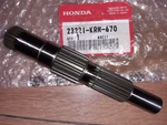 Nos Honda 2004 Countershaft 23221-KRN-670 Super Evo. Fixed Price $187.00.