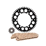 Primary Drive Gold Chain Sprocket Set Black For Honda CRF450L CRF450RL CRF450X. Fixed Price $128.46.