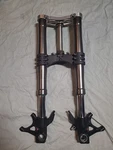 Ducati 899 959 14-18 Oem Front Forks Triple Left Right Upper Lower Set Straight. Fixed Price $499.00.
