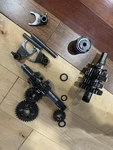 2004 Honda CRF250R Oem Transmission Tranny Gearbox Shafts Forks Good!. Fixed Price $95.00.