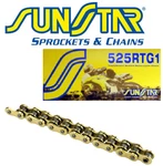 SS525RTG1-120G Chain Sunstar Ktm Super Duke 990 2010. Fixed Price $212.83.