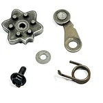 2011 2013 Honda CBR250R, Transmission Stopper Plate & Arm, P/n 24410-KYJ-900. Fixed Price $28.00.