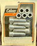 4726 Colony Chrome Sprocket Bolt & Nut Kit 1985-92 Big Twin W/ Belt Drive U228. Fixed Price $29.99.