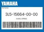 Yamaha Genuine Guide, Spring 3L5-15664-00-00. Fixed Price $20.36.