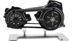 Belt Drives 2IN. Open Kit With 2-PIECE Motor Plate Black M18S-B. Fixed Price $3474.86.