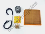 Ducati Full Service Kit Timing Belt, Plugs, Air/fuel/oil Filter. Fixed Price $199.99.