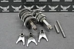 1993 Yamaha YZ125 Oem 6 Speed Transmission Tranny Gearbox Shift Forks. Fixed Price $199.99.