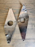 2008 Cfmoto Fashion 250 Rear Box Connecting Plates 8010-220004 + 8010-220006. Fixed Price $10.00.
