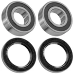 Front Wheel Ball Bearing And Seals Kit For Kawasaki VN1500 Vulcan Nomad Fi. Fixed Price $17.00.