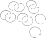 Eastern Motorcycle Parts Snap Rings A-35021-89 XL1200C Sportster Custom. Fixed Price $18.59.