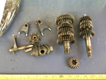 1996 1997 Kawasaki KX80 Transmission Complete Gears Shafts Drum Forks. Fixed Price $89.00.